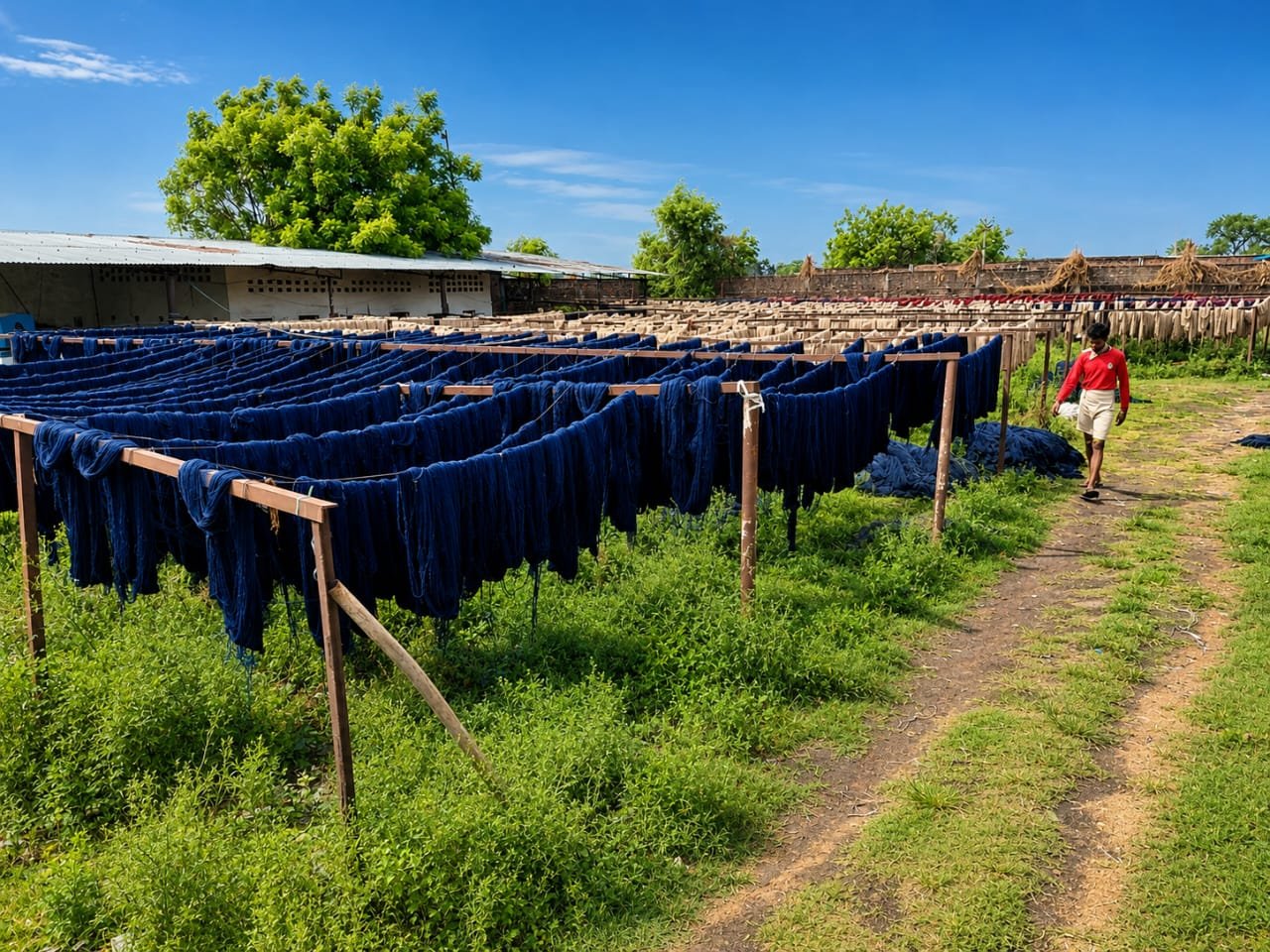 Carpet Weaving Process